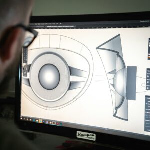 black flat screen computer monitor